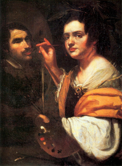 Self-Portrait Artemisia Gentileschi